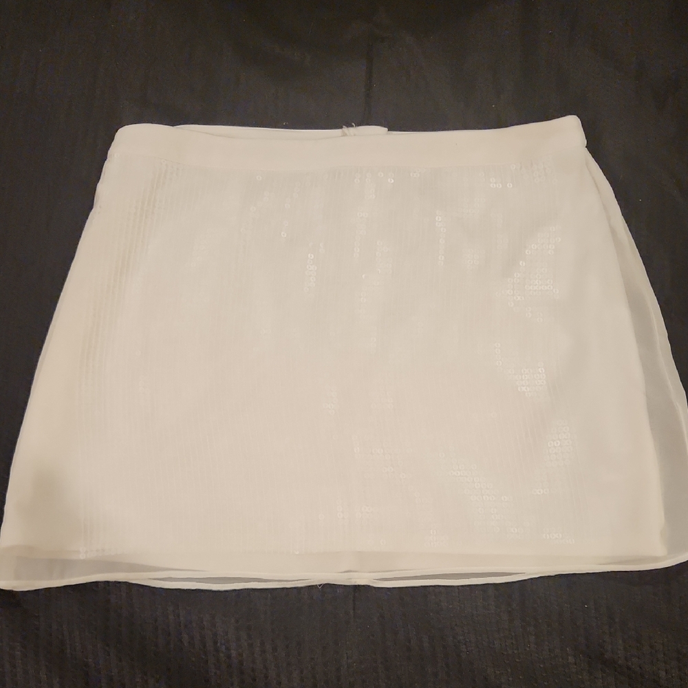 American Eagle Outfitters White Mini Skirt Sz 12